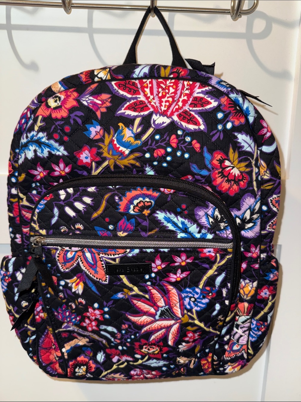 Vera Bradley Campus Backpack in Foxwoods Floral. Like New Condition
